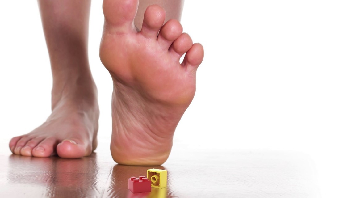 A scientific explanation of why stepping on a LEGO hurts so much