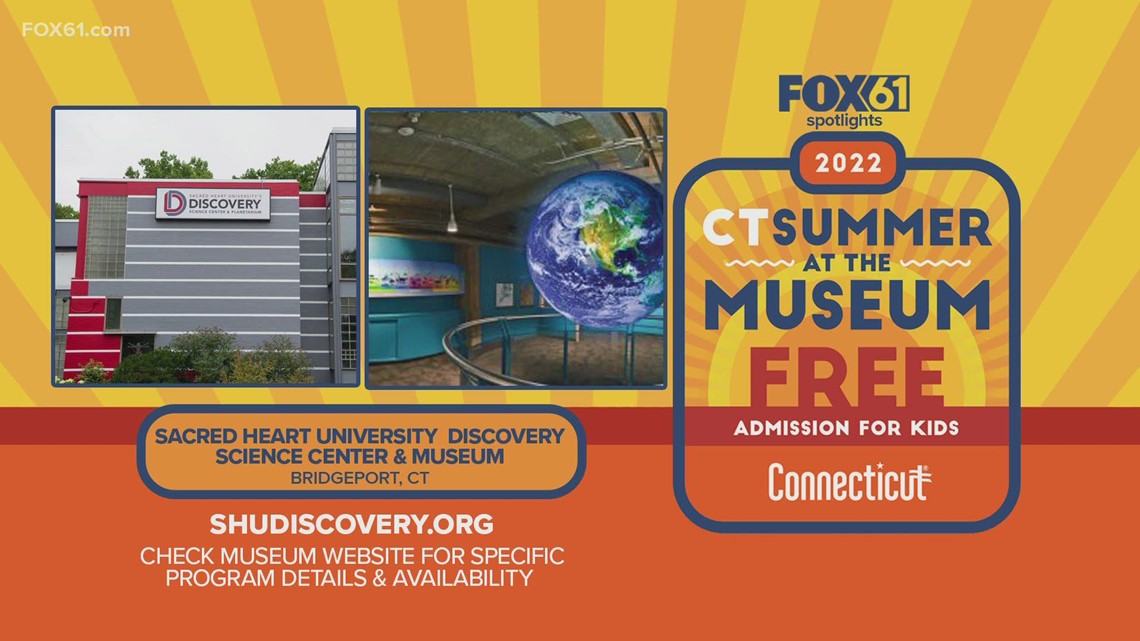 FOX61 Highlights CT Summer at the Museum: Sacred Heart University Discovery Science Center & Museum