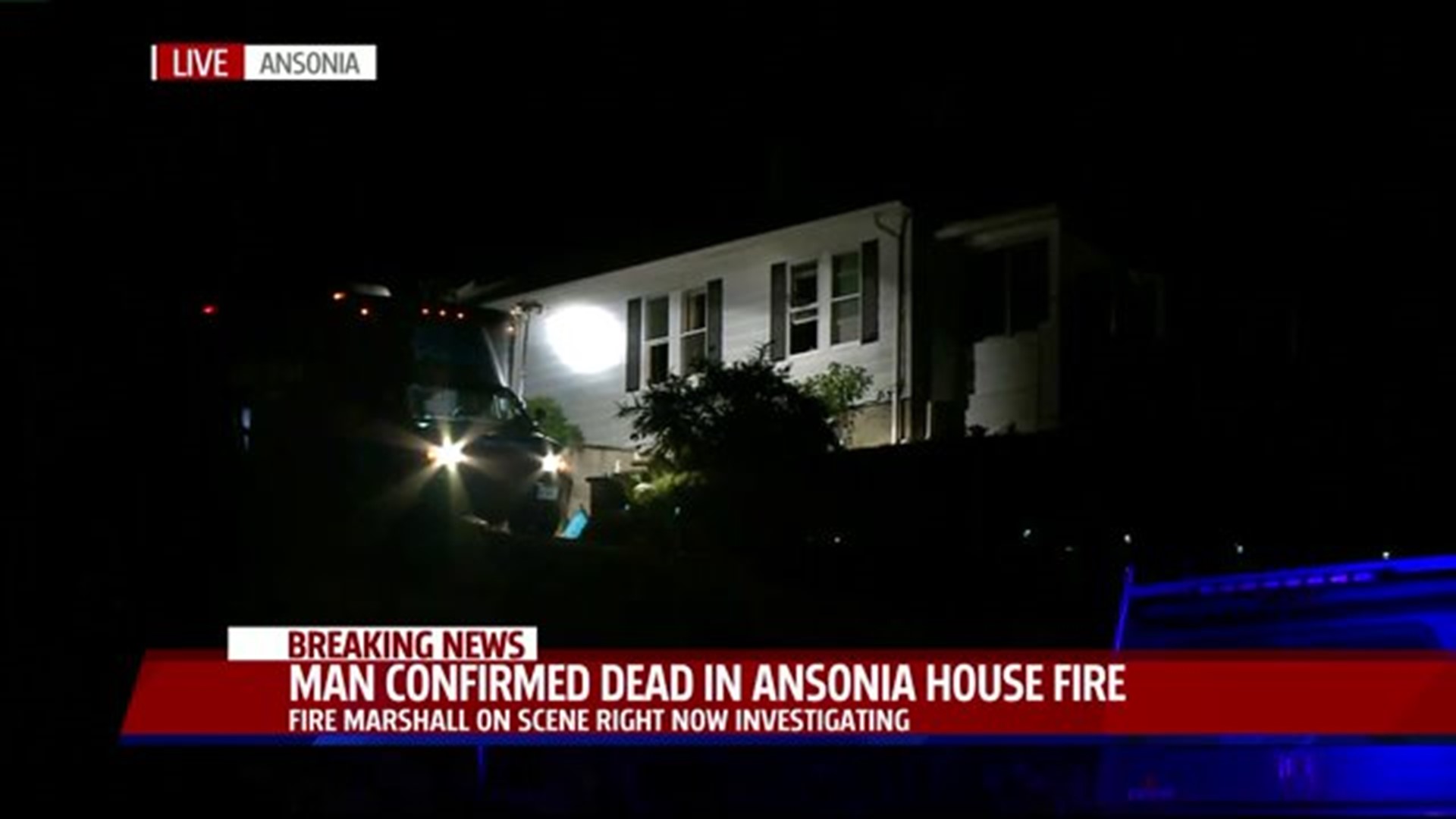 Man found dead after house fire in Ansonia