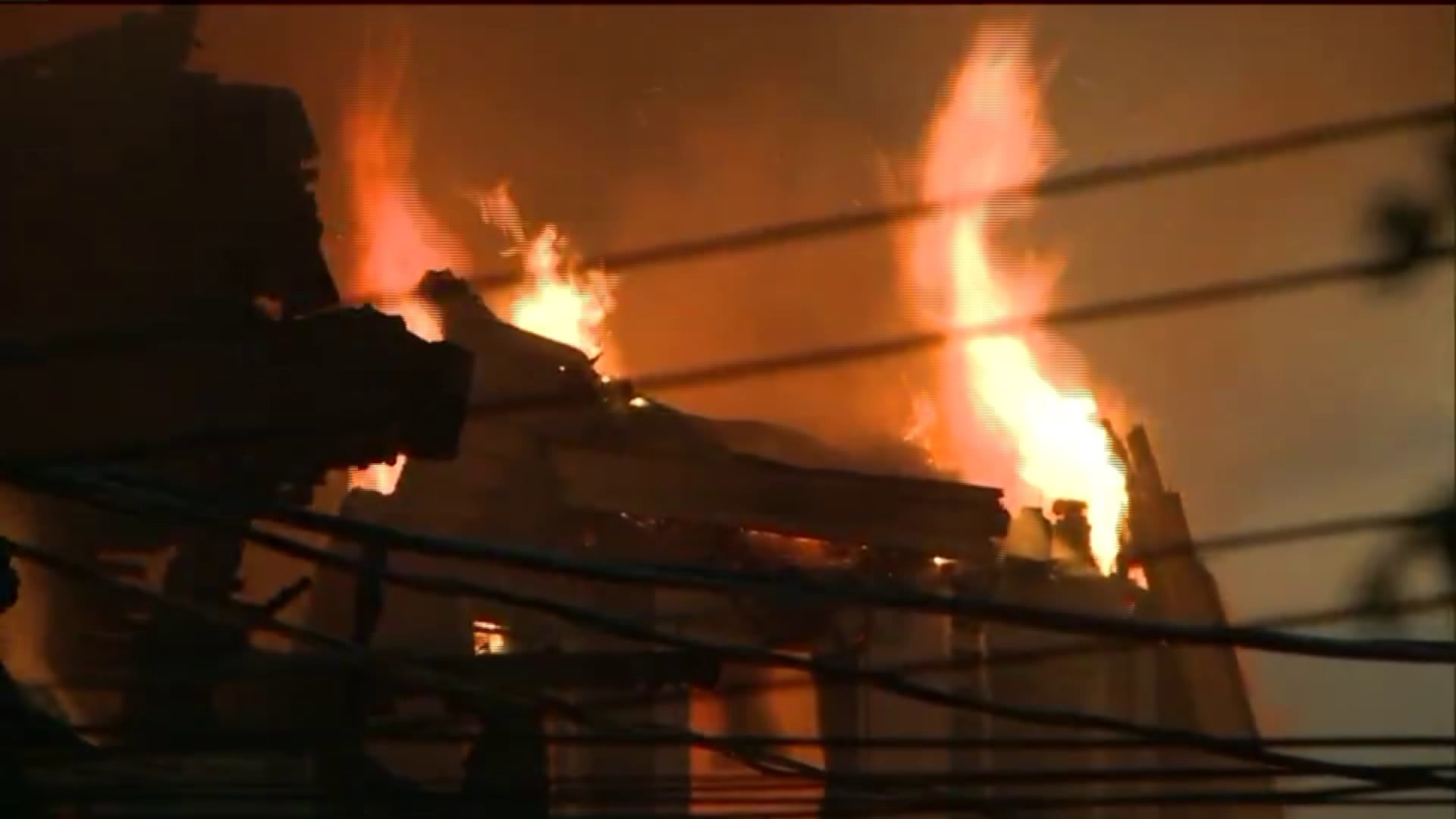 Families left with no homes following large house fire in Waterbury