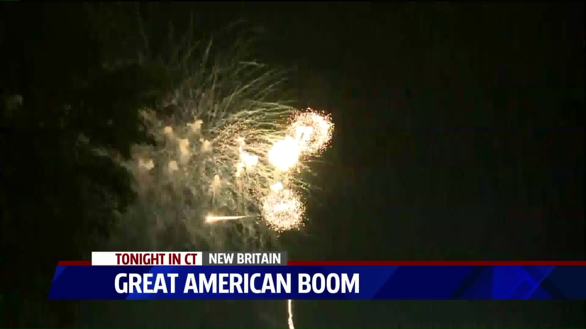 New Britain fireworks