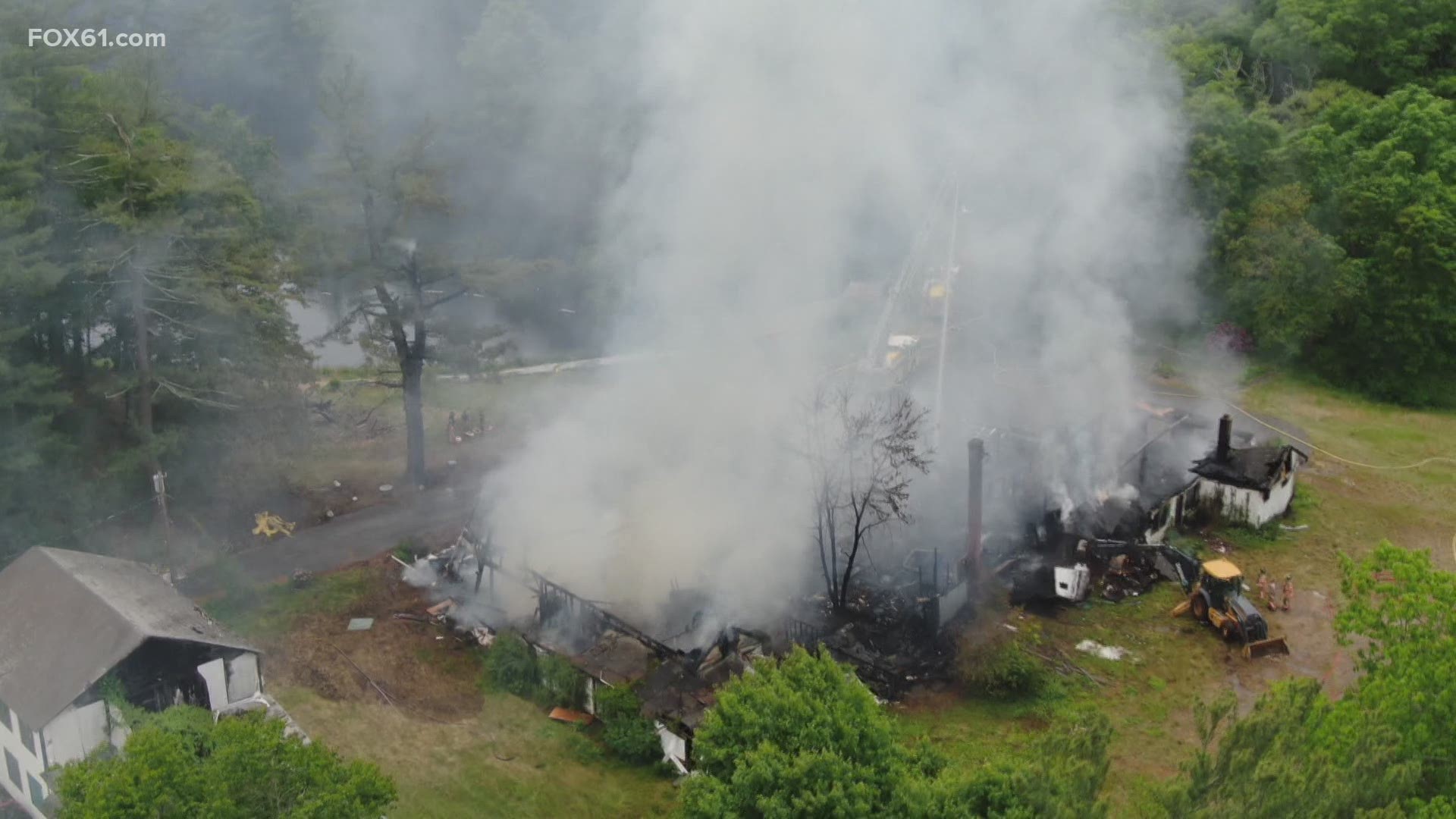 Building was part of Lincoln Lake Lodge.