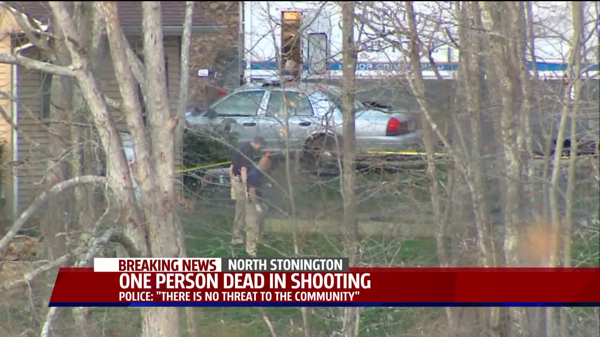 State Police: one person dead following shooting in North Stonington