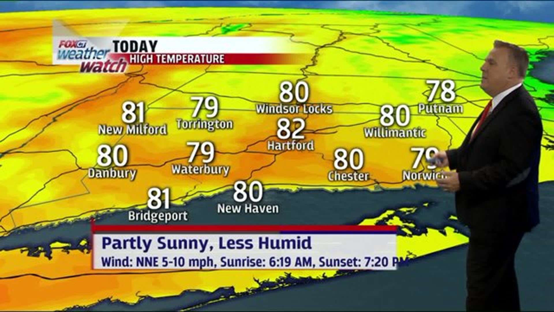 A comfortable, warm, beautiful Labor Day weekend