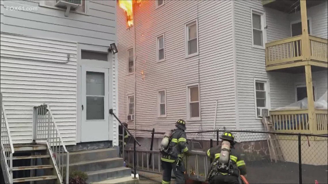 2-alarm Fire Displaces Three Hartford Families From New Britain Avenue ...