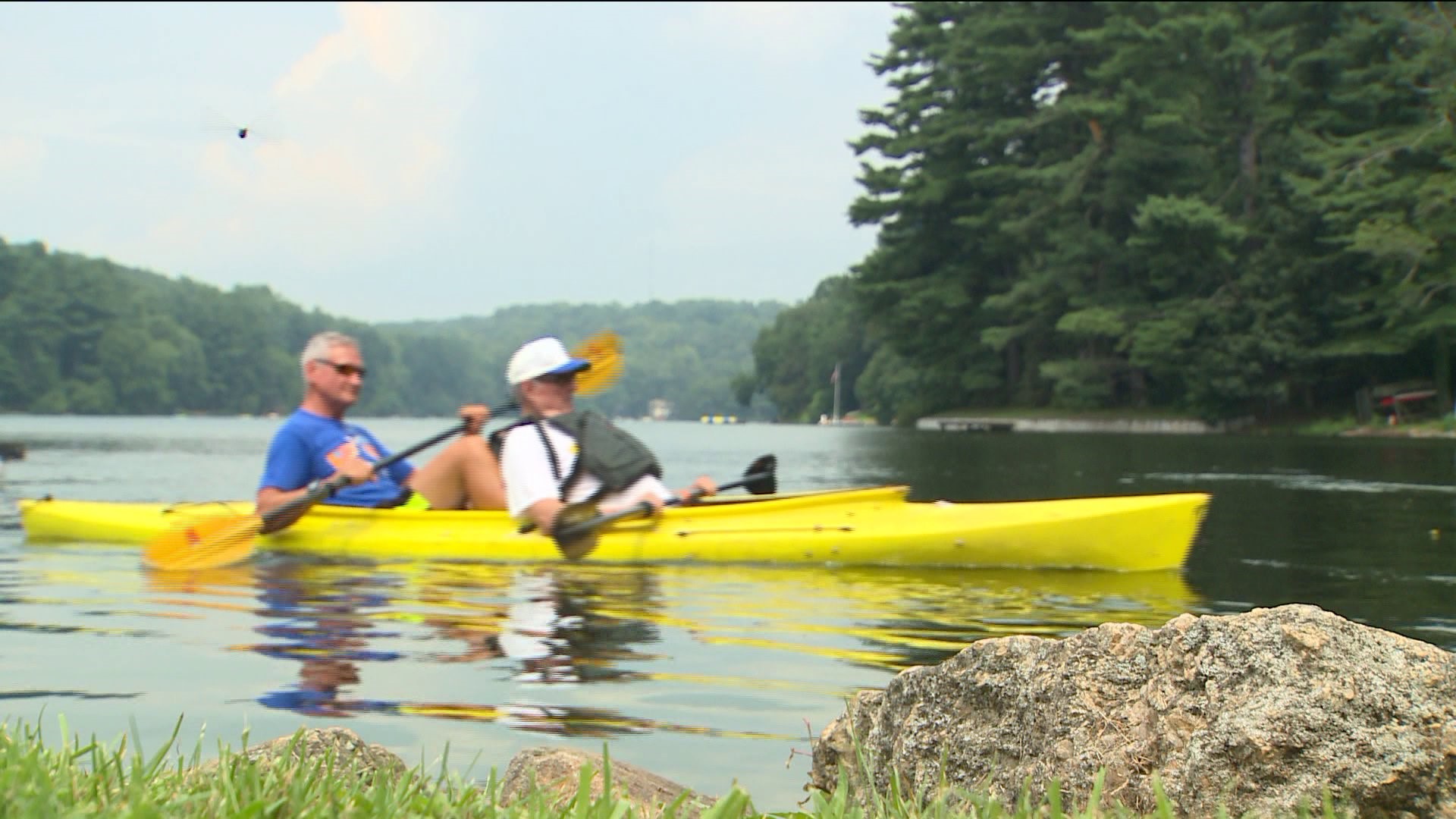In Trumbull, the power of the paddle lifts veterans