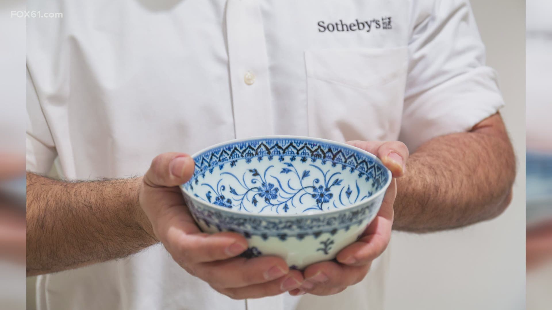 A bowl purchased at a tag sale in Connecticut could go for half a million at auction.
