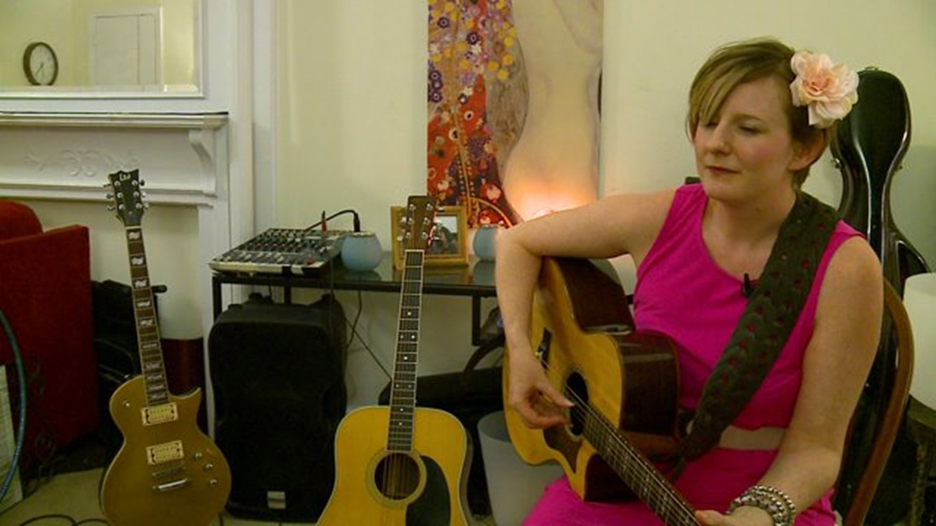 State troubadour got where she is through the healing power of music