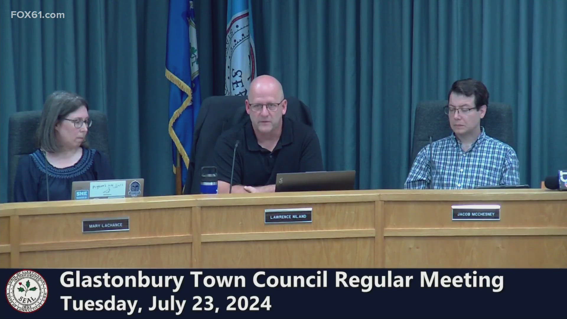 Families participated in a town council meeting Tuesday to voice their frustrations.