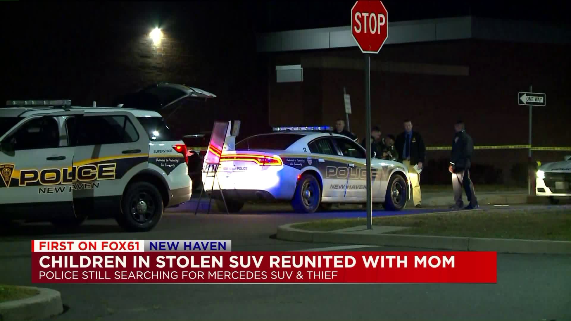 Children in stolen SUV reunited with mom