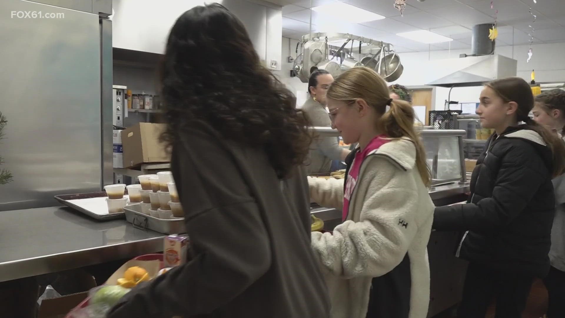 The free meals started with the onset of COVID-19 with federal pandemic-era funding, but in February the Connecticut legislature passed a bill to extend it.