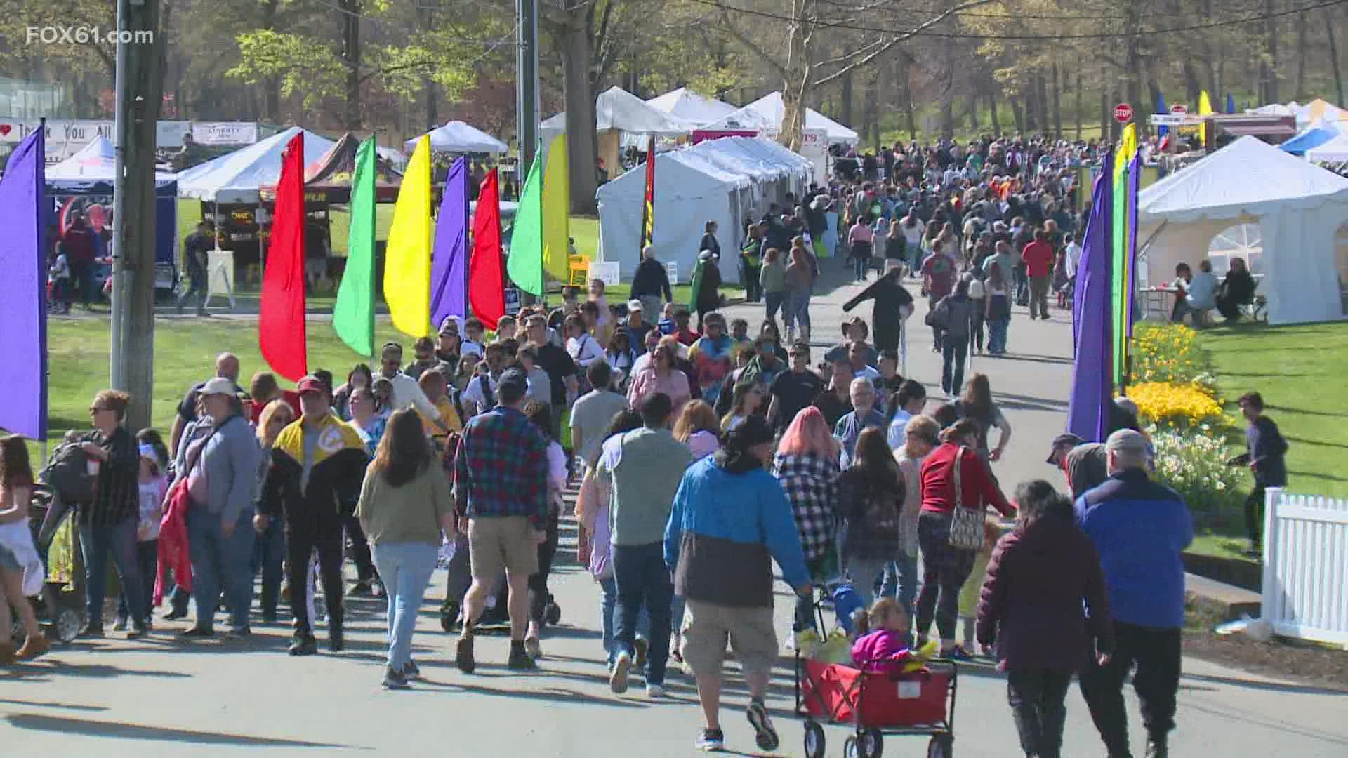 The festival will continue on Sunday starting at 10 a.m. to 5 p.m.