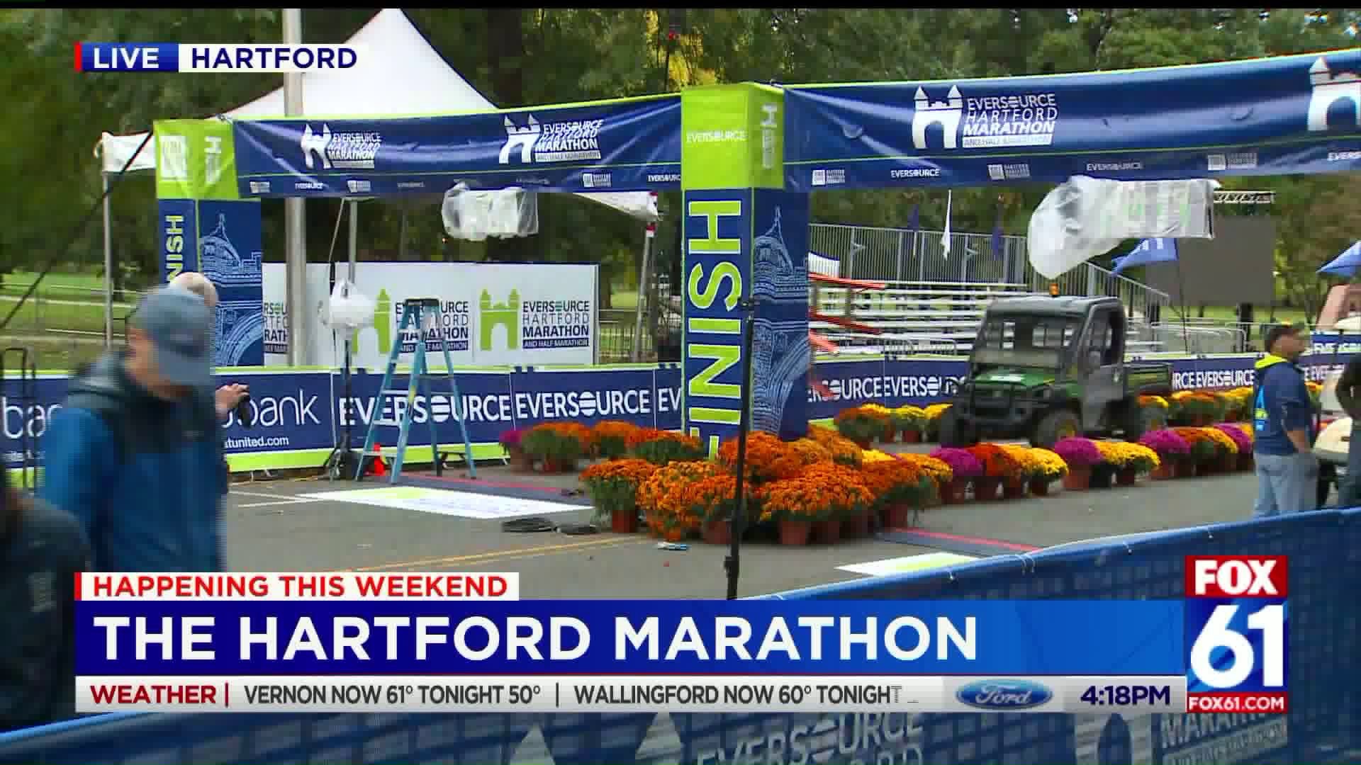 Hartford Marathon preps