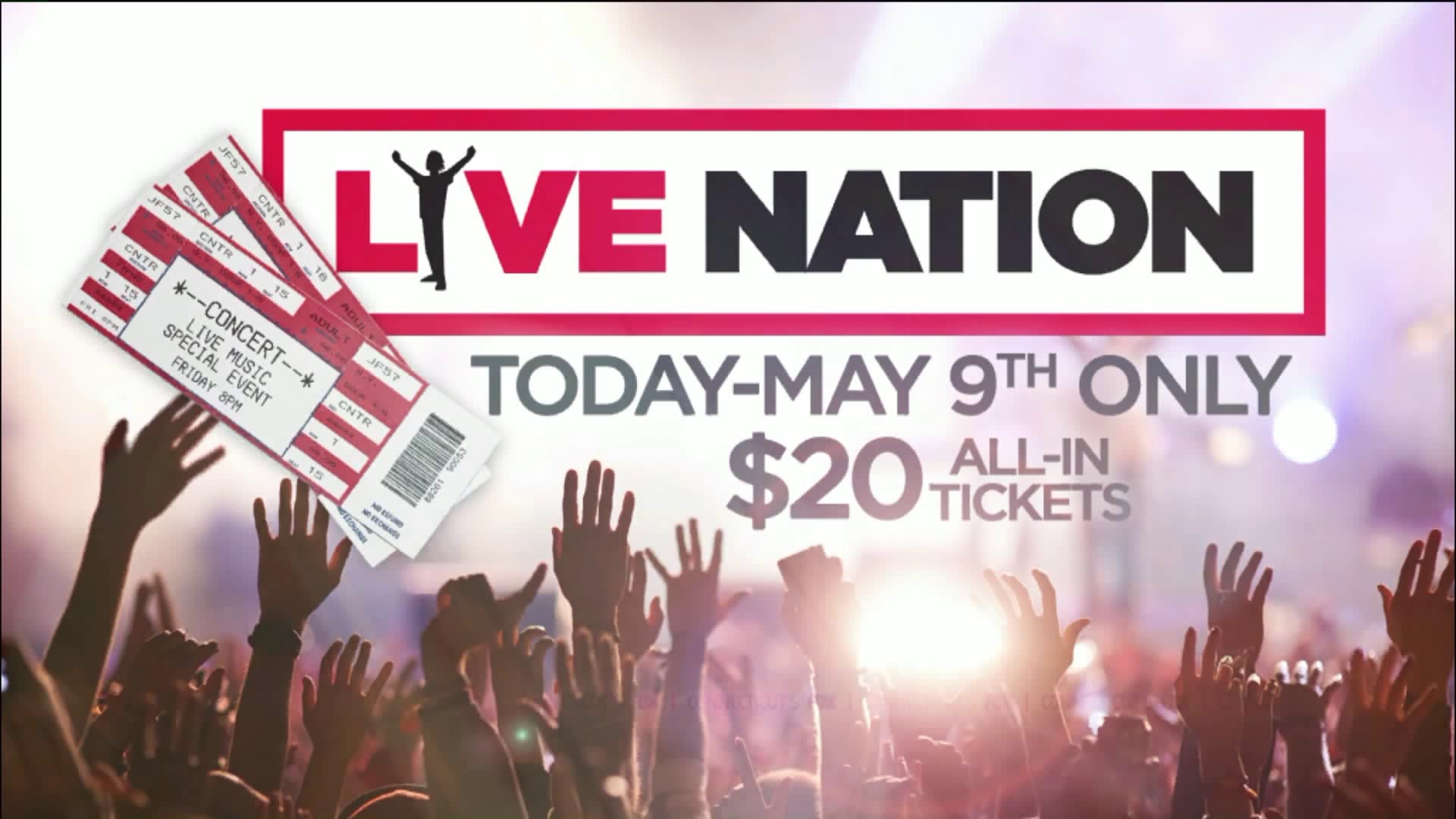 LiveNation concert deal