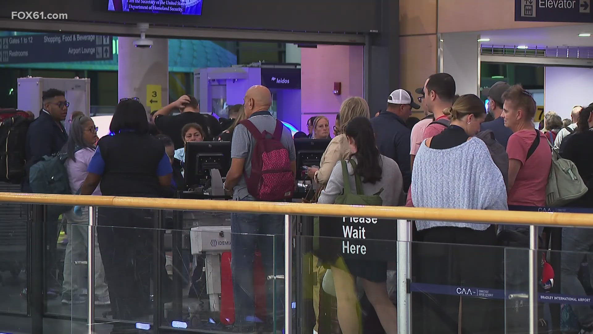 TSA expects to screen around 17 million people during the one-week Labor Day travel period.