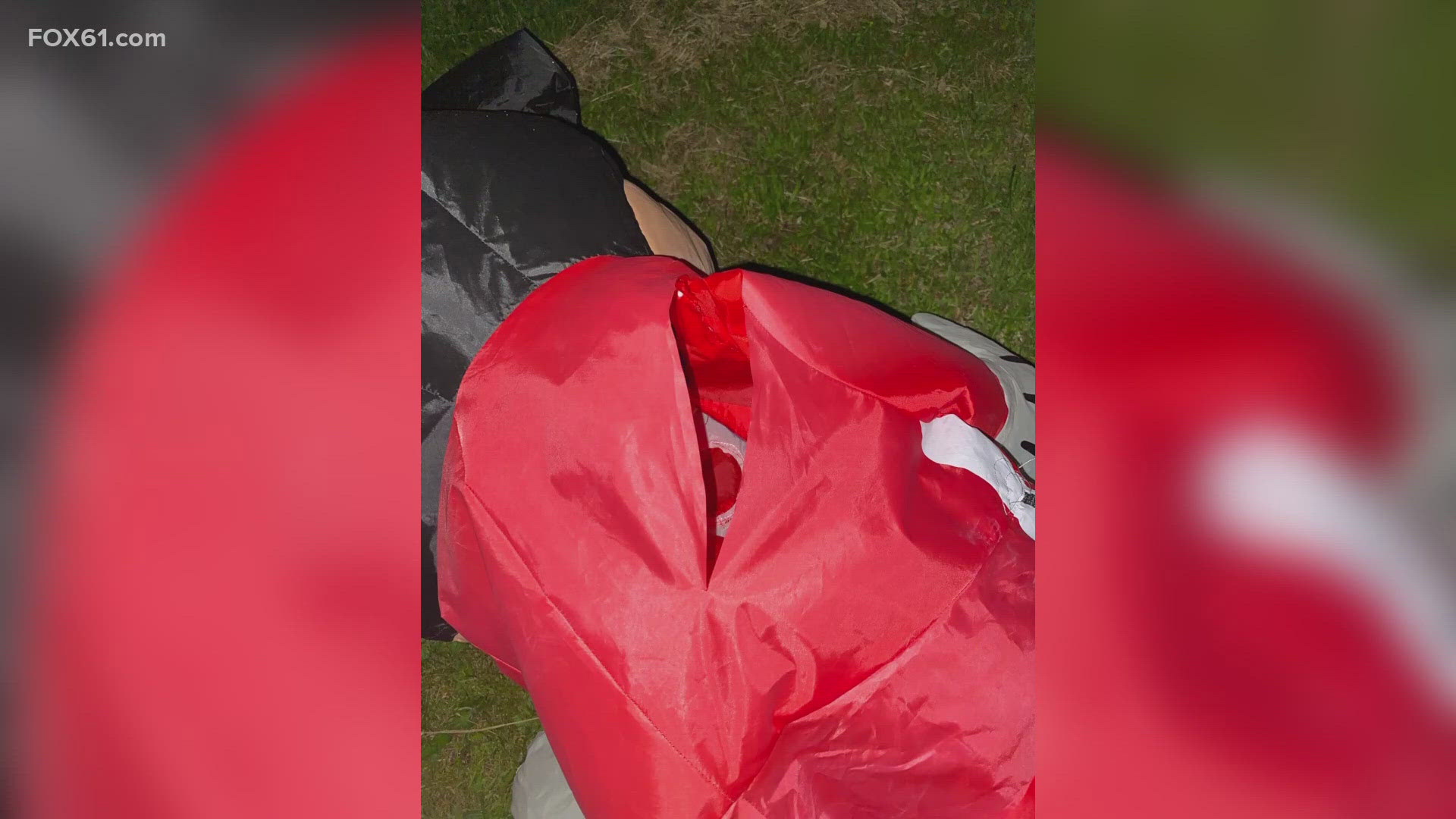 Vandals have been patrolling the town of Terryville and the neighboring town of Bristol to destroy any inflatables they may find.