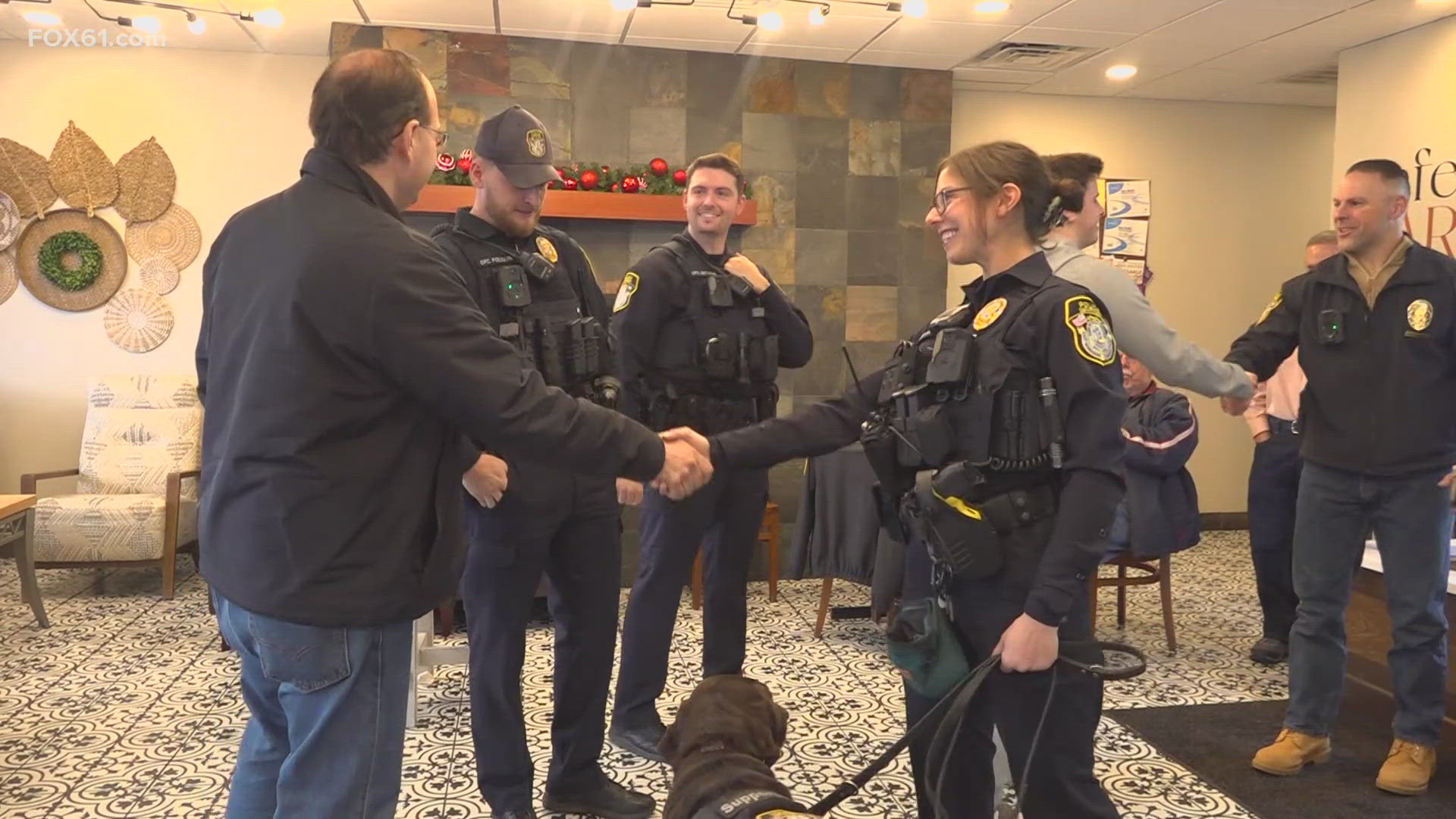 East Windsor police hosts Coffee with a Cop | fox61.com