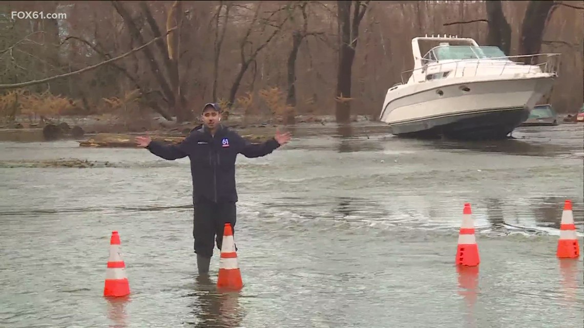 Partial Dam Break In Eastern Conn Causes Dangerous Flooding 5794