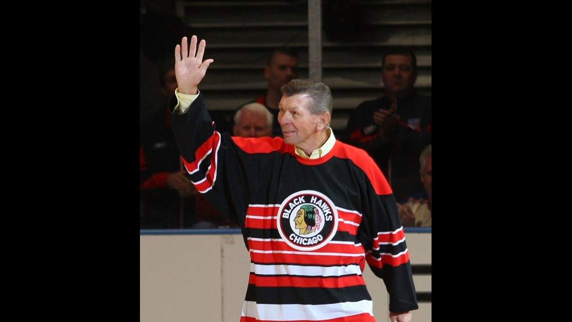 1960-61 Stan Mikita Chicago Black Hawks Stanley Cup Finals Game