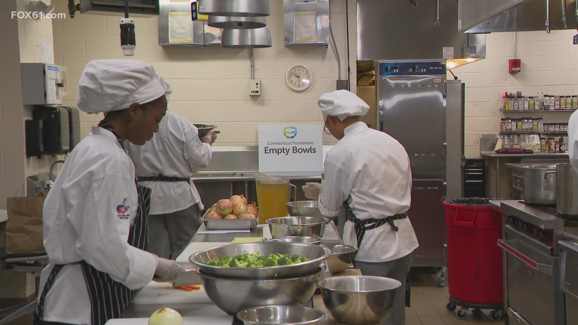 This annual event has culinary students cooking to benefit CT Foodshare.