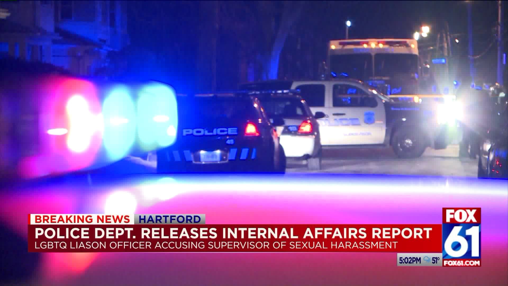 Hartford police release report