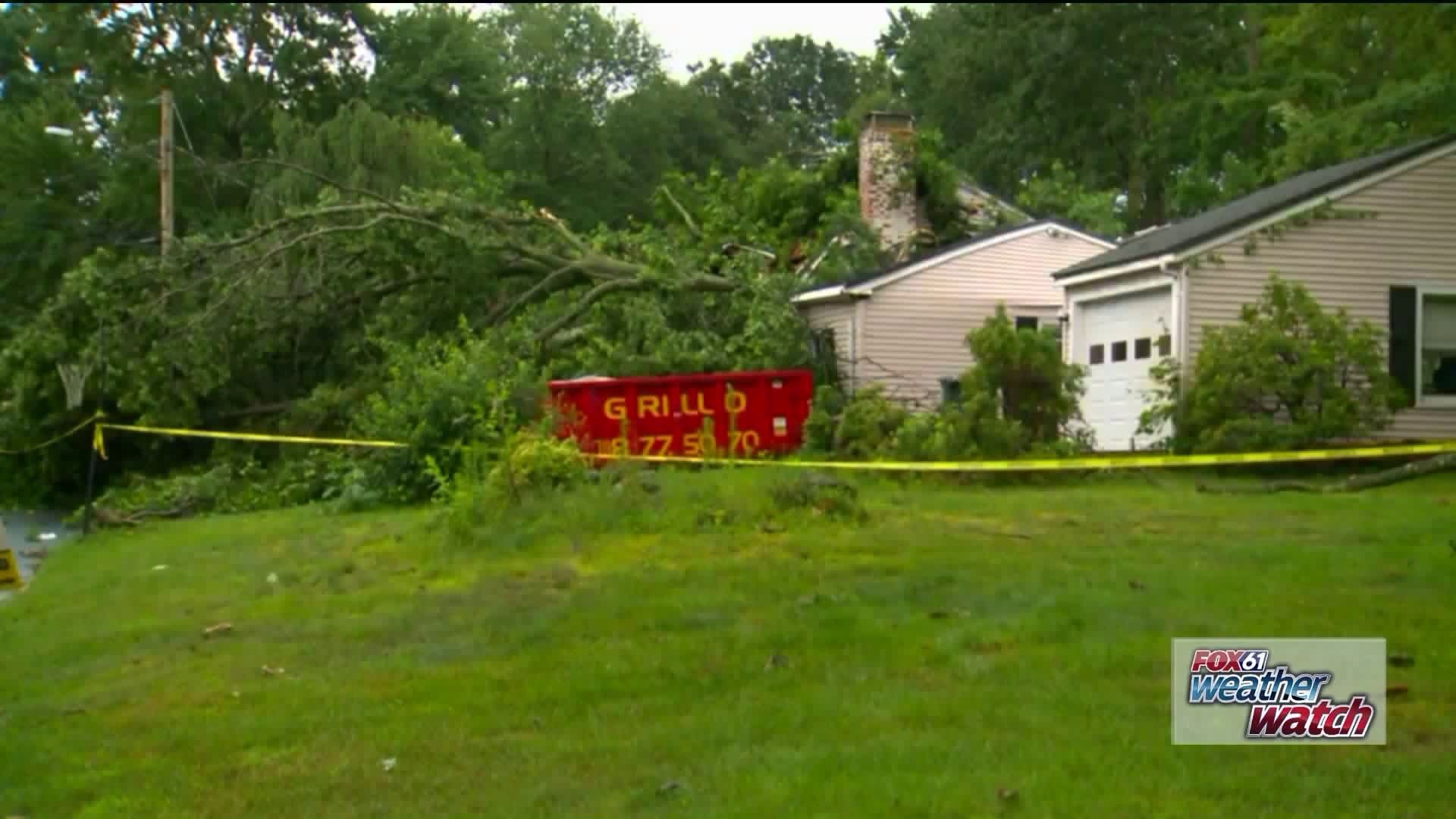 Severe weather causes damage across the state