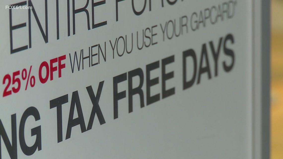 Connecticut's Sales Tax Free Week begins Sunday