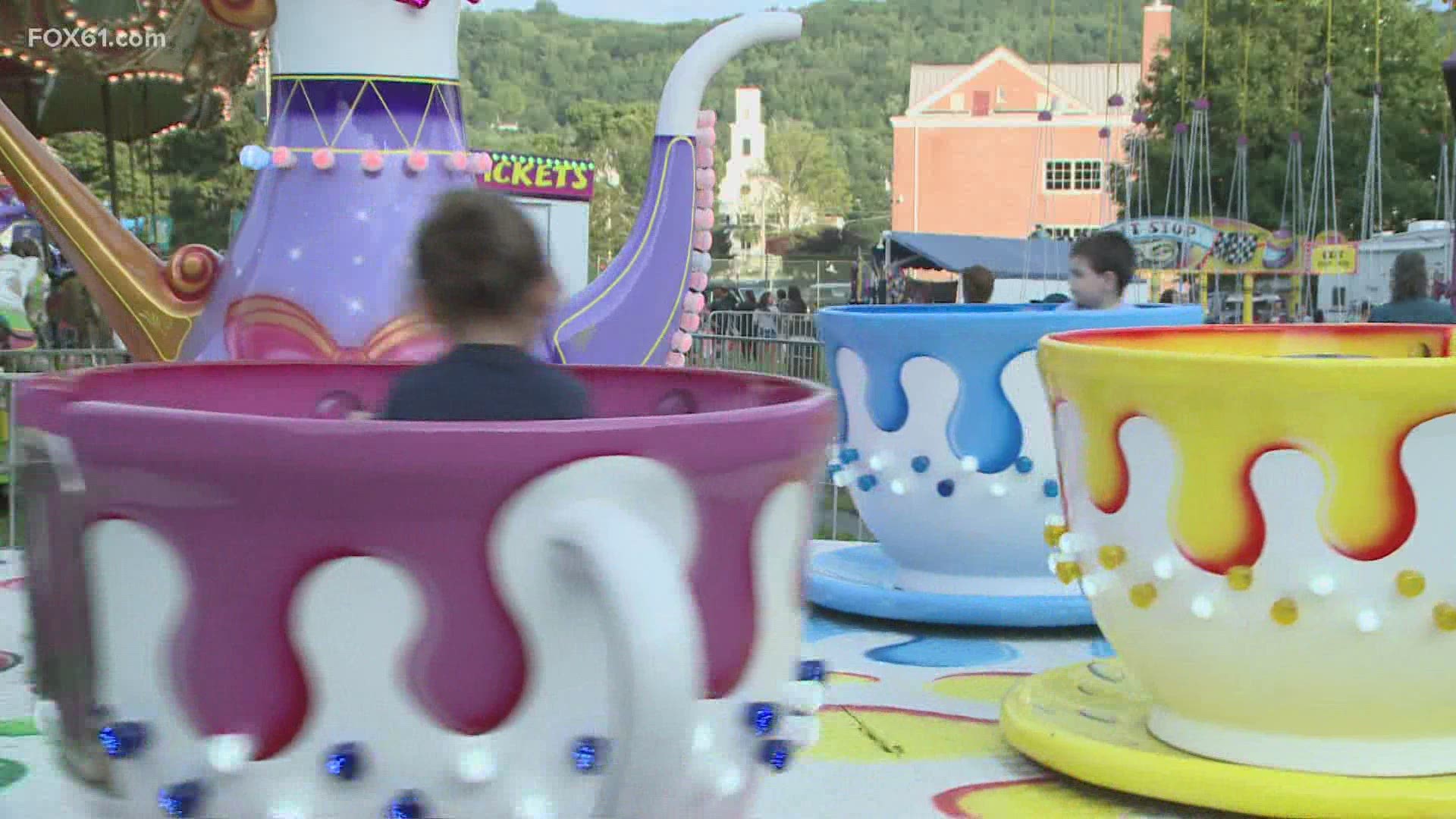 Thomaston Fire Department carnival kicked off Wednesday