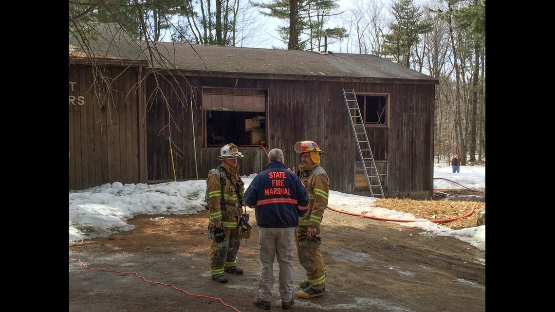 Fire burns at East Hartland building two days in a row