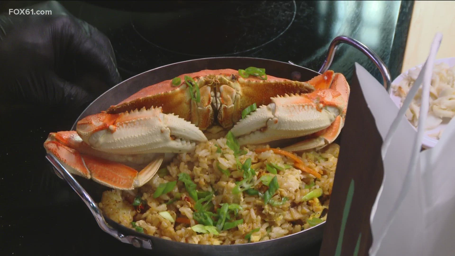 This crab fried rice dish is a perfect addition to any summertime meal!