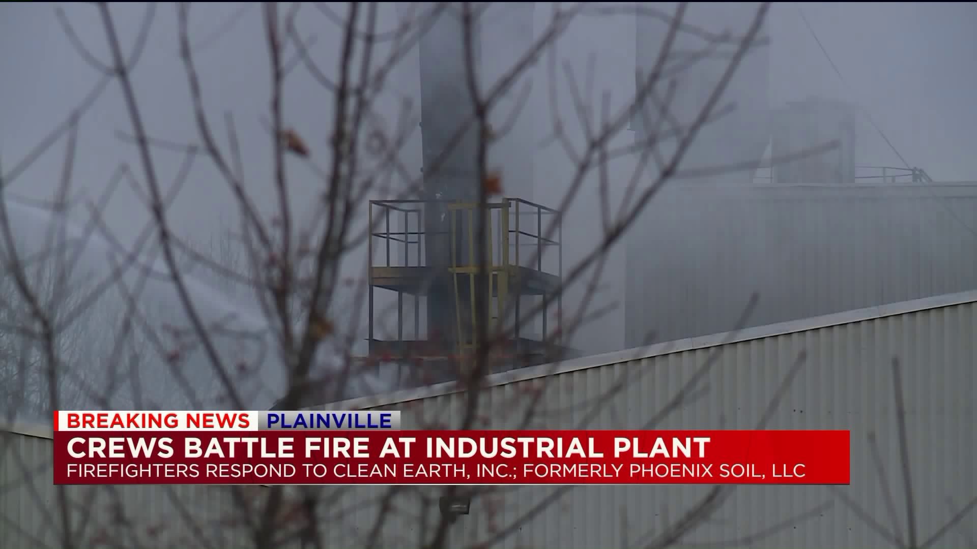 Crews Responding To Fire At Clean Earth In Plainville | Fox61.com