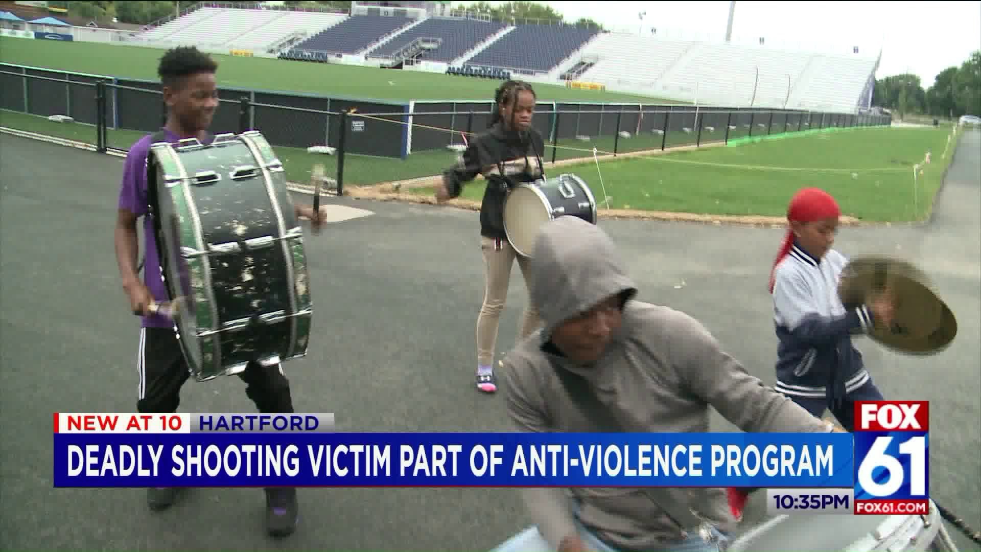 Deadly shooting victim part of anti-violence program