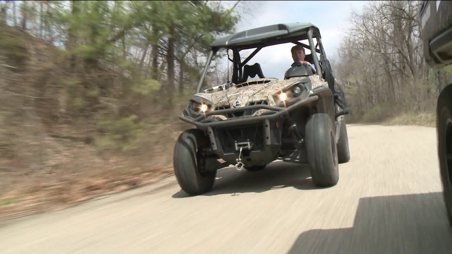 A side by side ride in East Canaan