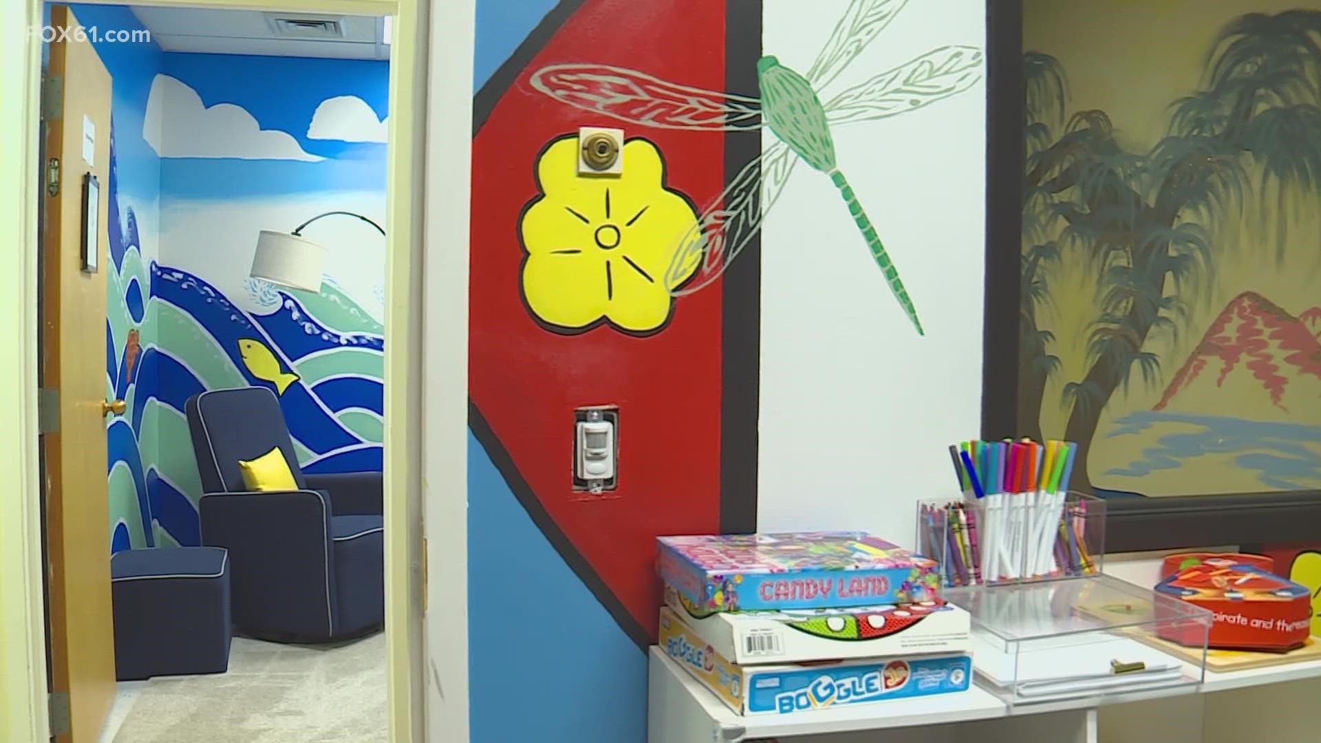 Non-profit organization Fostering Family Hope has been transforming visitation rooms for the state Department of Children and Families (DCF) offices.