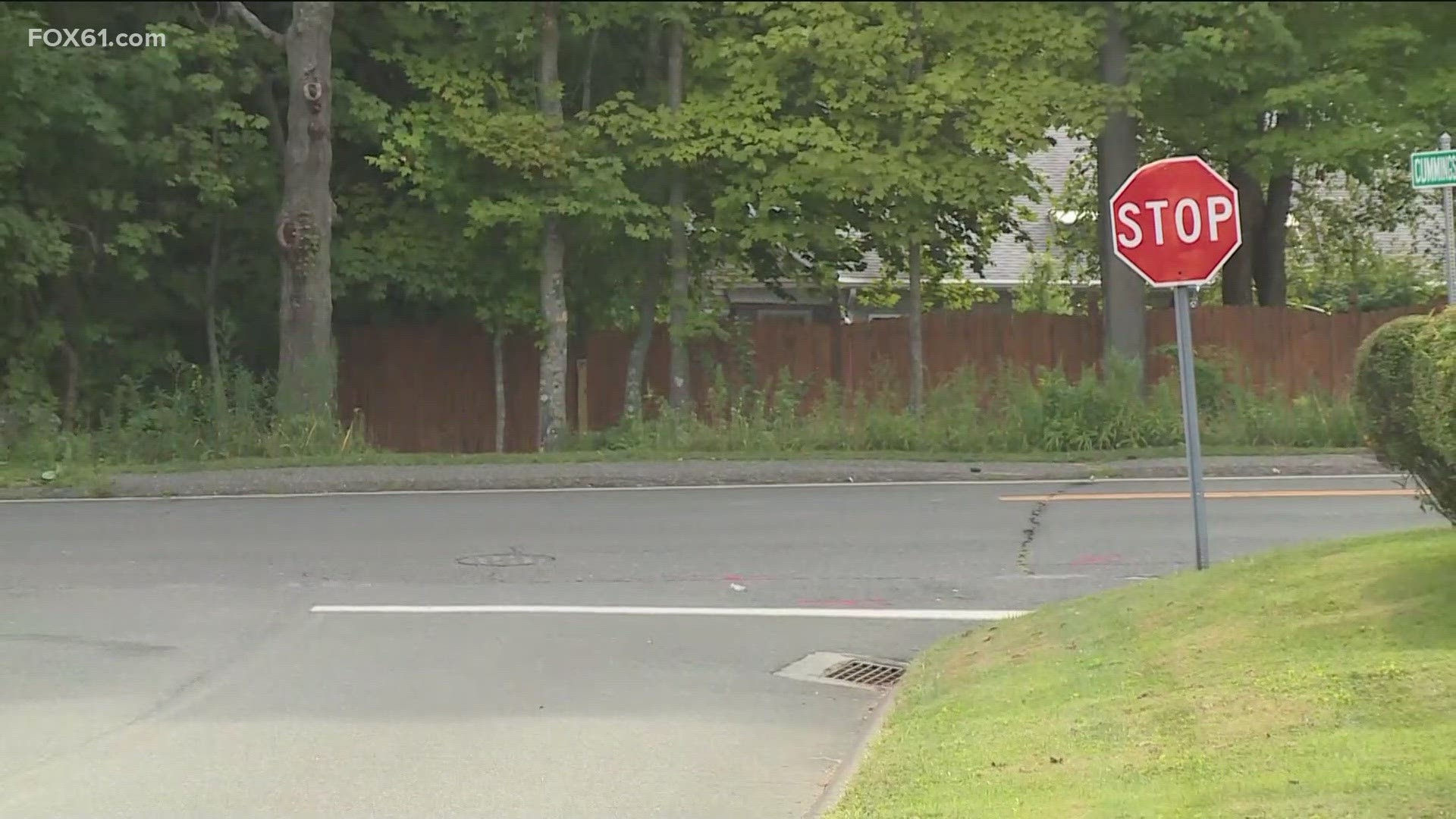 The crash happened on Buckingham Street by Cummings Avenue.