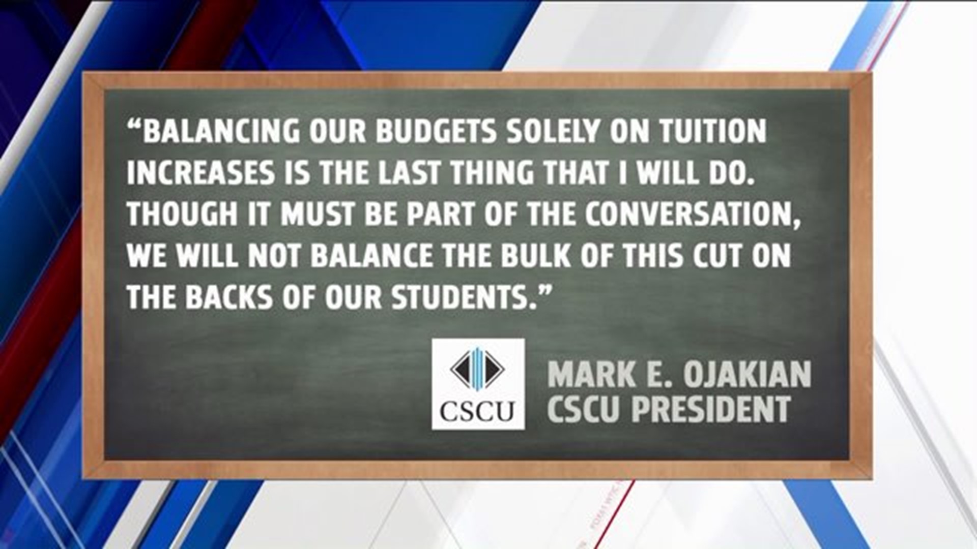Students raise concerns over the possibility of increased tuition hikes