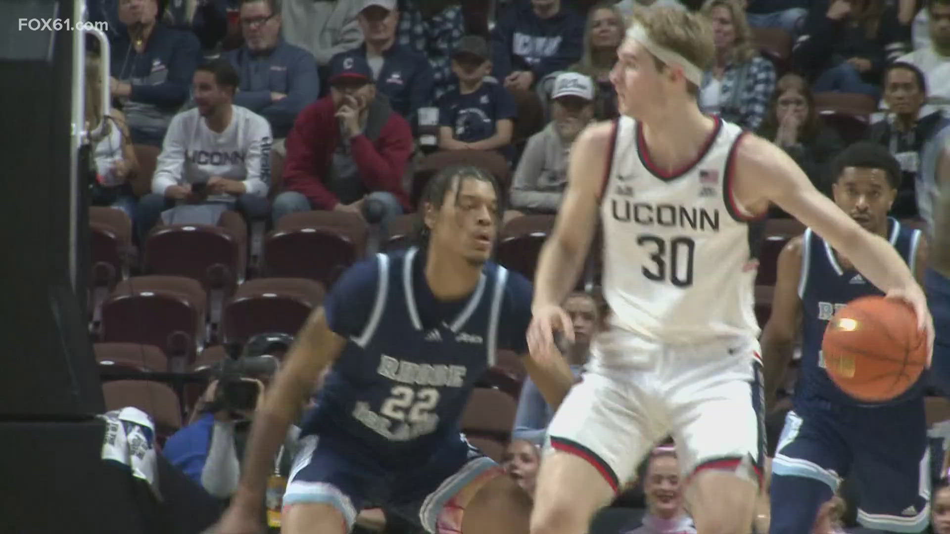 UConn men's basketball will host Sacred Heart at Gampel Pavilion on Nov. 6.