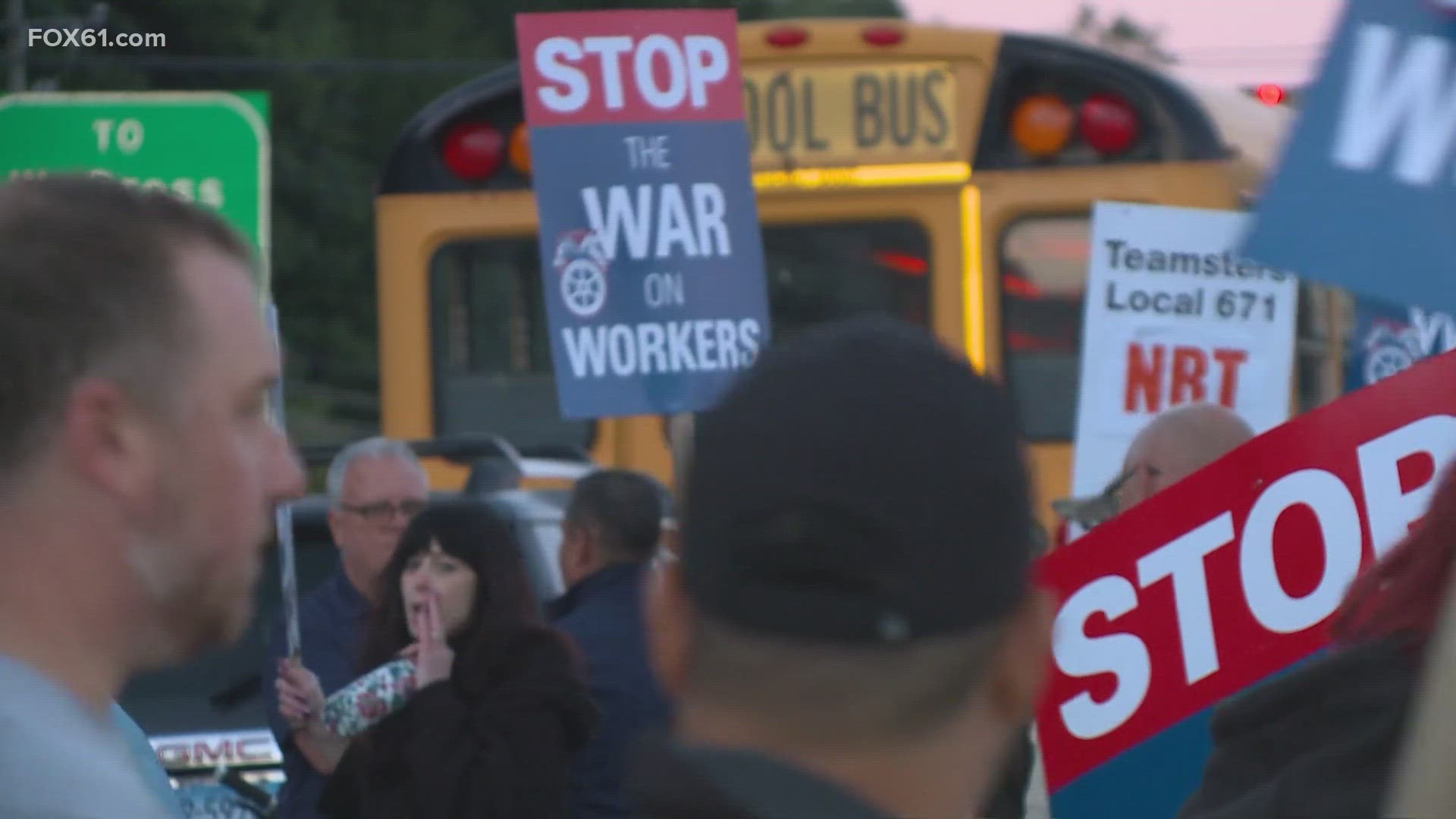 The union said they'll continue the strike after the holiday weekend if the contract negotiations do not get resolved.