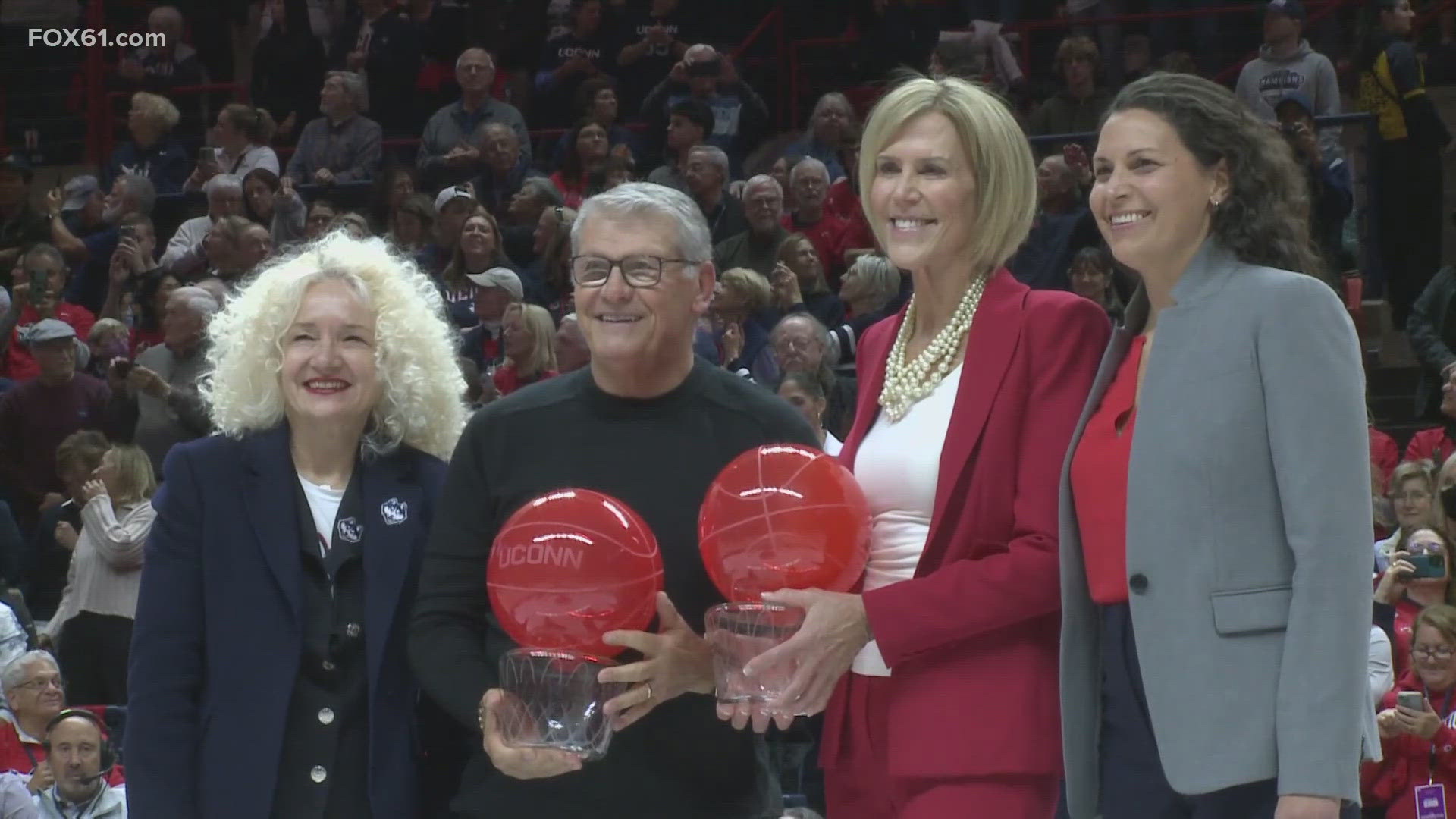 With an easy victory over FDU, Auriemma secured career win 1,217, the most in the history of Division I men's and women's college basketball.