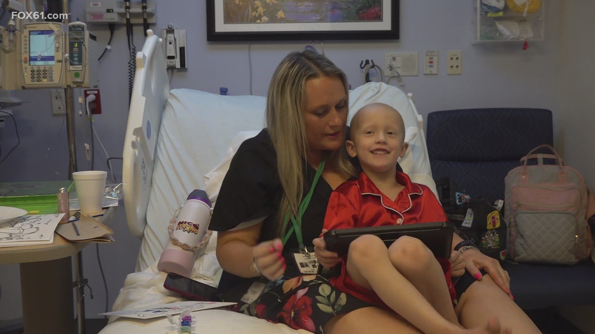 Mom finds strength in her son's cancer fight through online toy