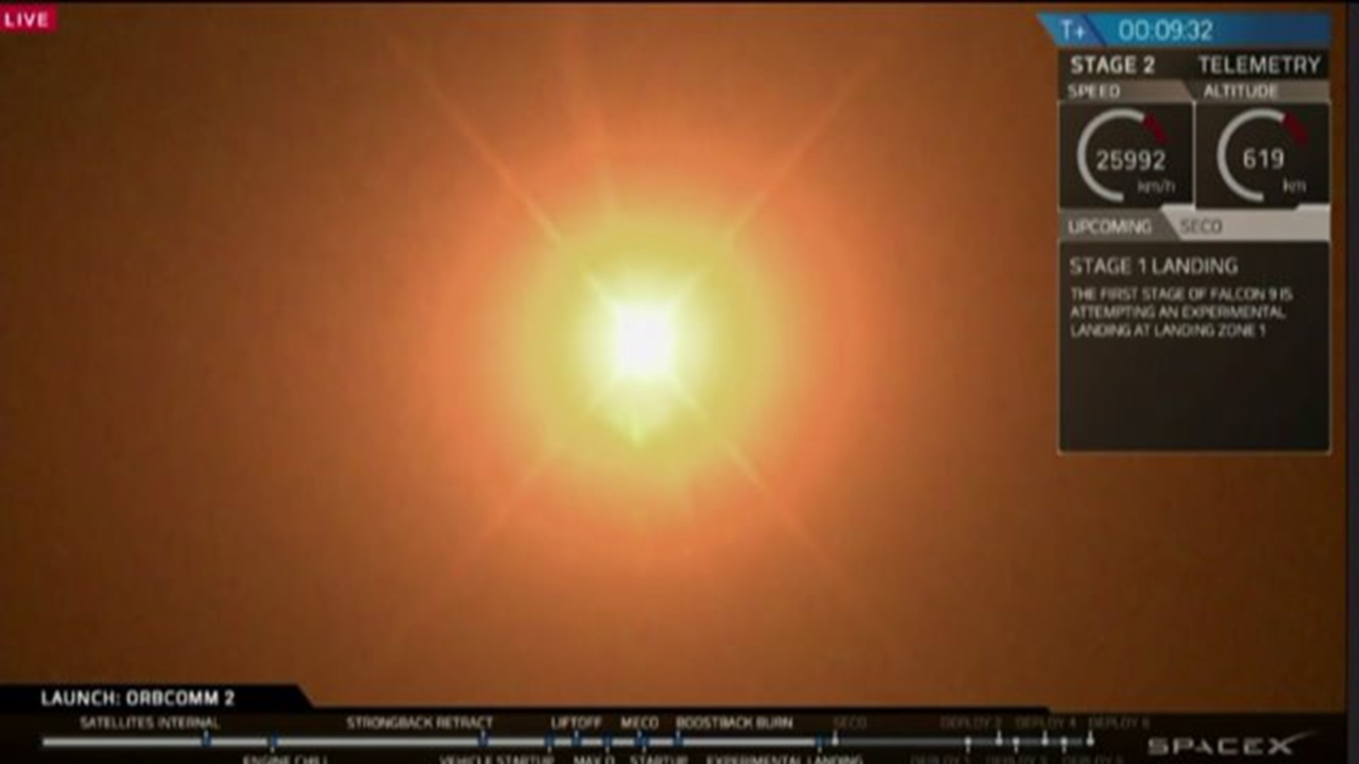 SpaceX makes history by landing rocket back on Earth after takeoff