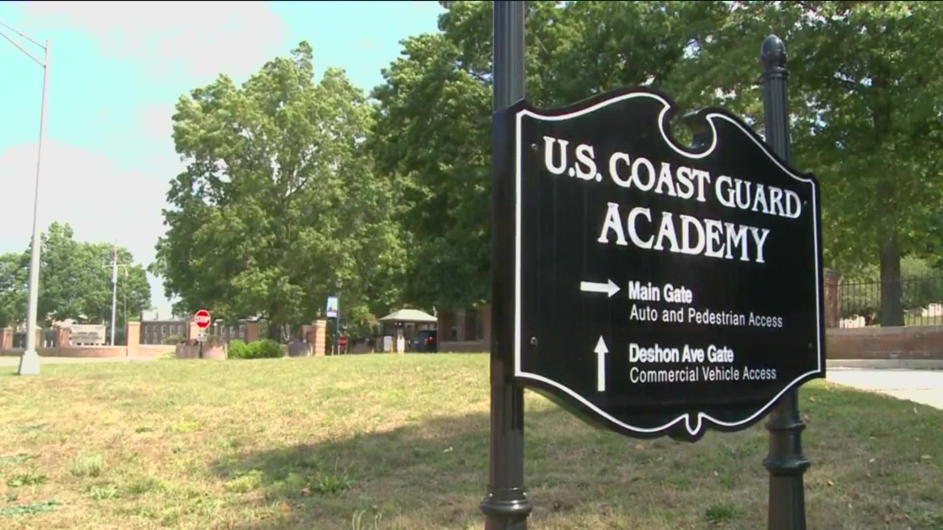 Seven cadets of the Coast Guard Academy are in the process of being disenrolled after an official said they did not comply with the military's COVID-19 vaccination.