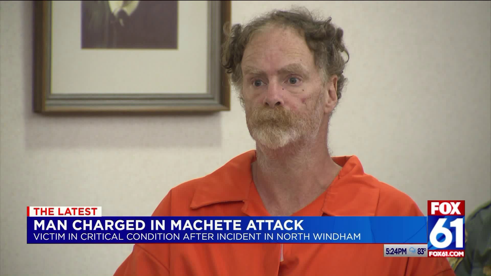 North Windham man arraigned after he allegedly nearly severed off neighbors arm