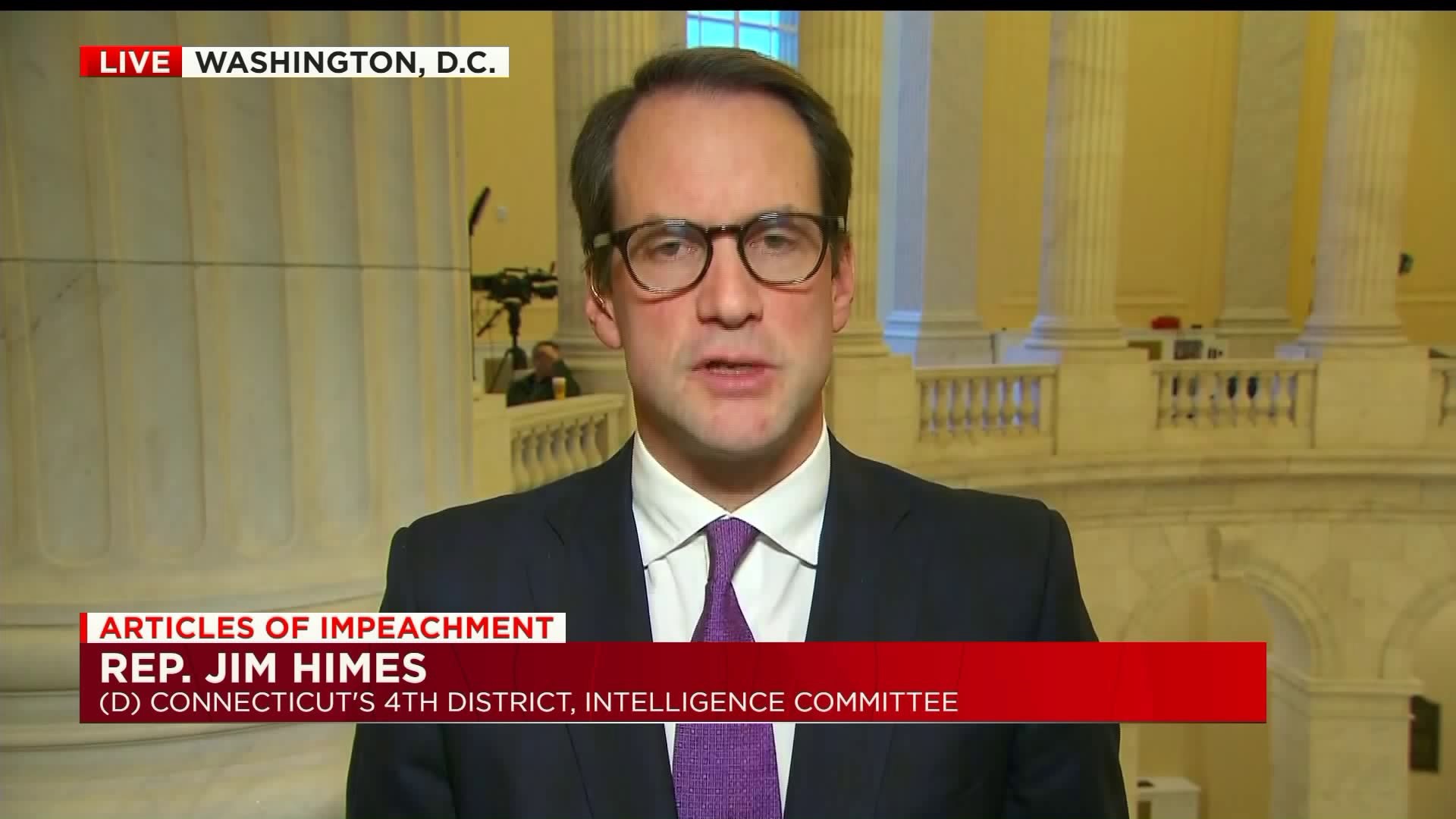 Rep. Jim Himes discuses the impeachment hearings