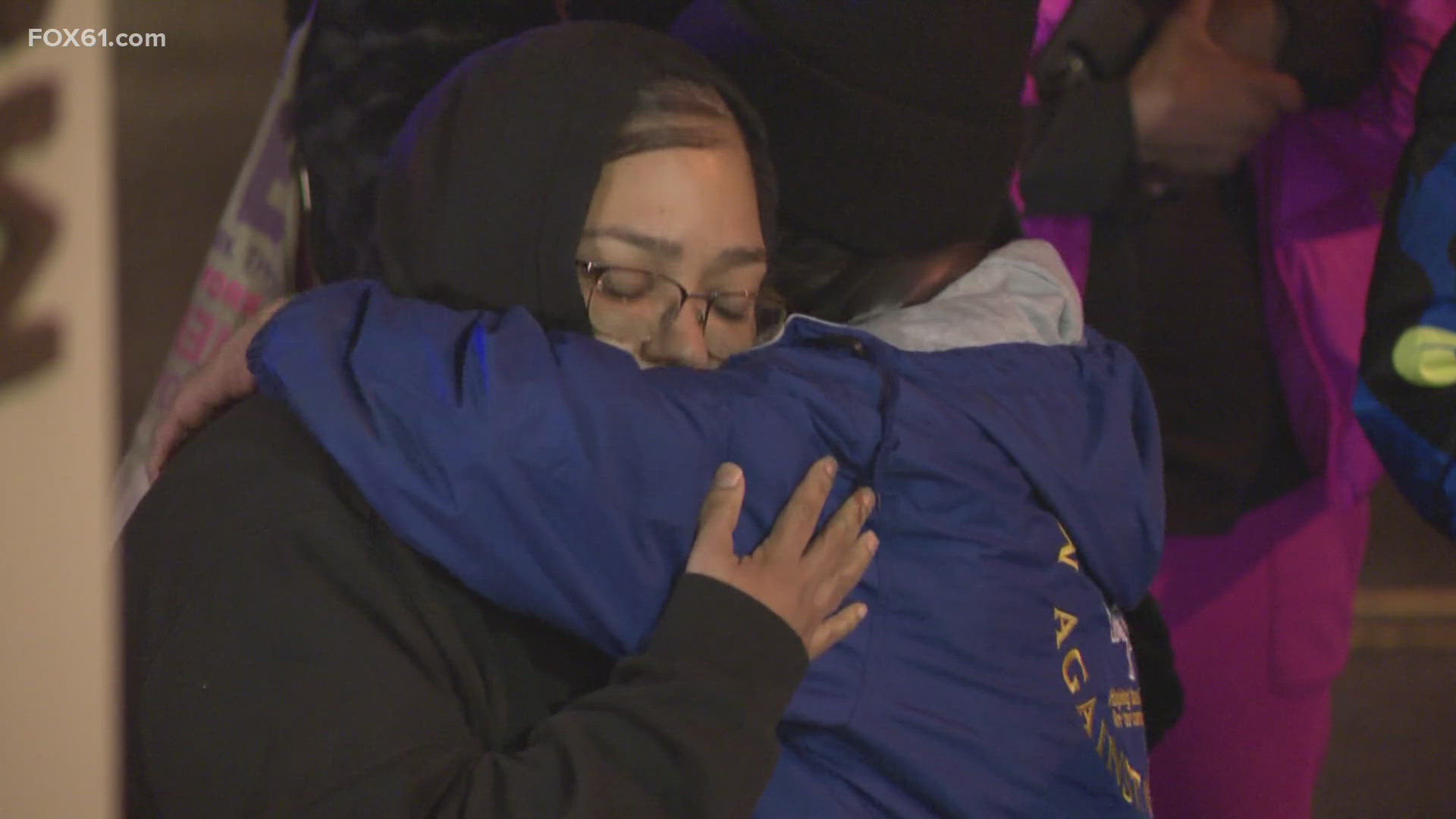 The Hartford community came together Tuesday night for a vigil after a double homicide in the city last week.