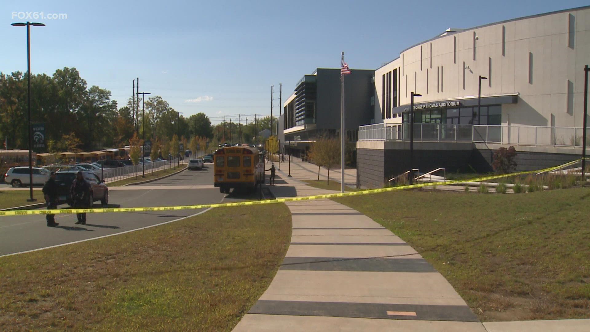 No students or staff were hurt during the incident. It is not clear how the firearms got into the school or who brought them in.