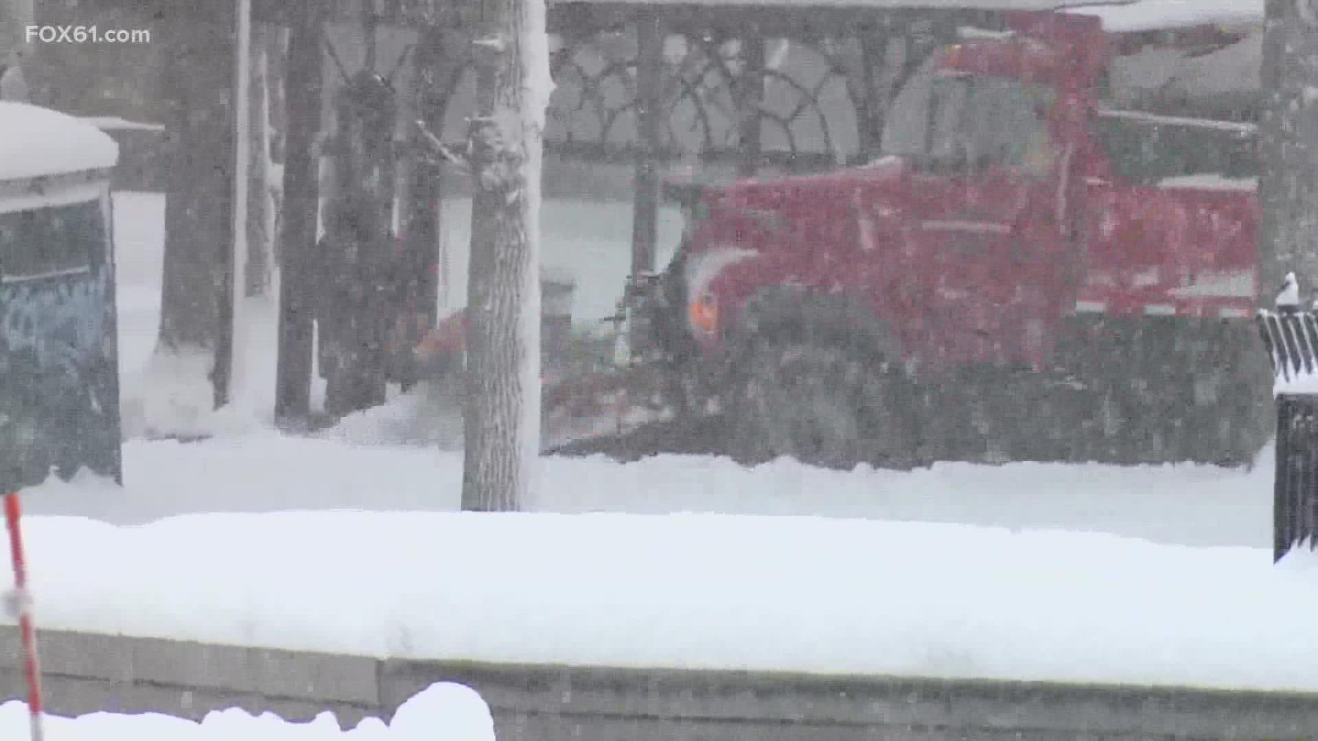 New Haven was like many communities in that they received more snow than expected. But, that wasn't all bad.