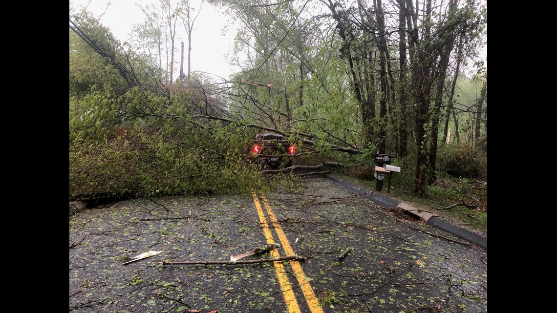 4 tornadoes touched down in Connecticut Tuesday