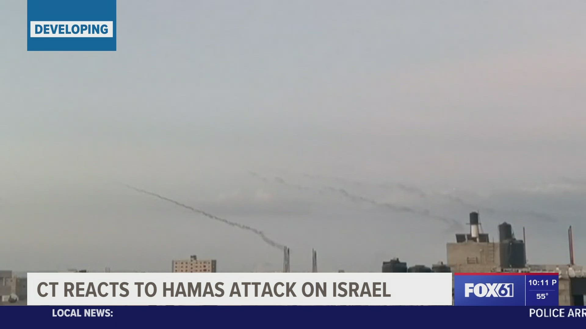 Without warning on Saturday, Gaza's militant Hamas rulers attacked Israel by air, land and sea.