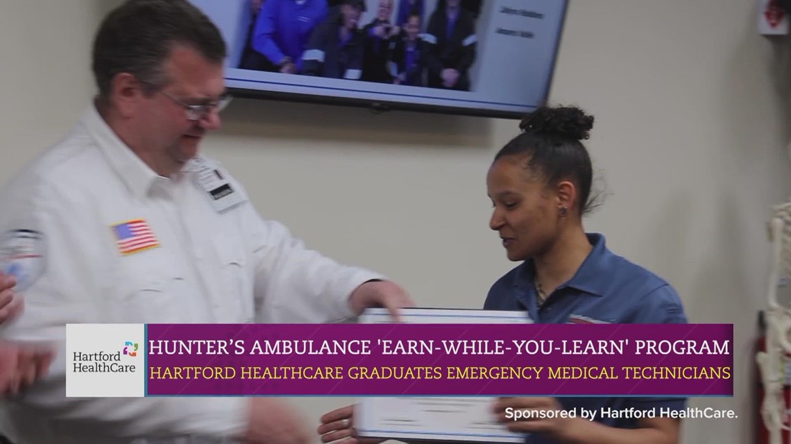 Hartford HealthCare graduates Emergency Medical Technicians